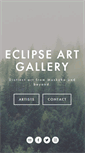 Mobile Screenshot of eclipseartgallery.ca